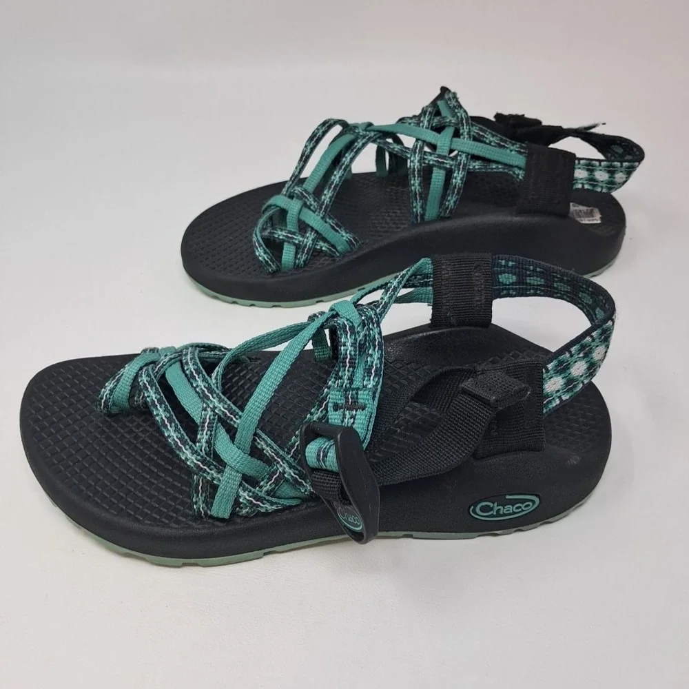 Chaco ZX3 Yampa Sandals Women's 5 Chuckwalla Aqua Hiking Trail Water Shoe Vibram - Picture 2 of 8